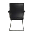 TygerClaw Mid Back Guest Office Chair, Black