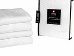 Swiss Comforts Embossed Tencel 4 Pack Pillow Protectors