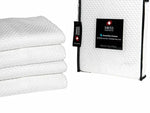 Swiss Comforts Embossed Tencel 4 Pack Pillow Protectors