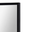 Parker Classic Rectangular Mirror with Black Iron Frame