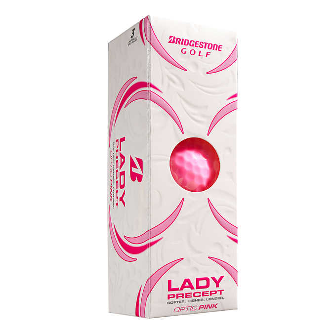 Bridgestone Lady Precept Golf Balls, 48-pack