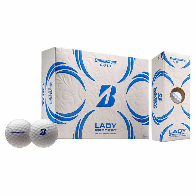 Bridgestone Lady Precept Golf Balls, 48-pack