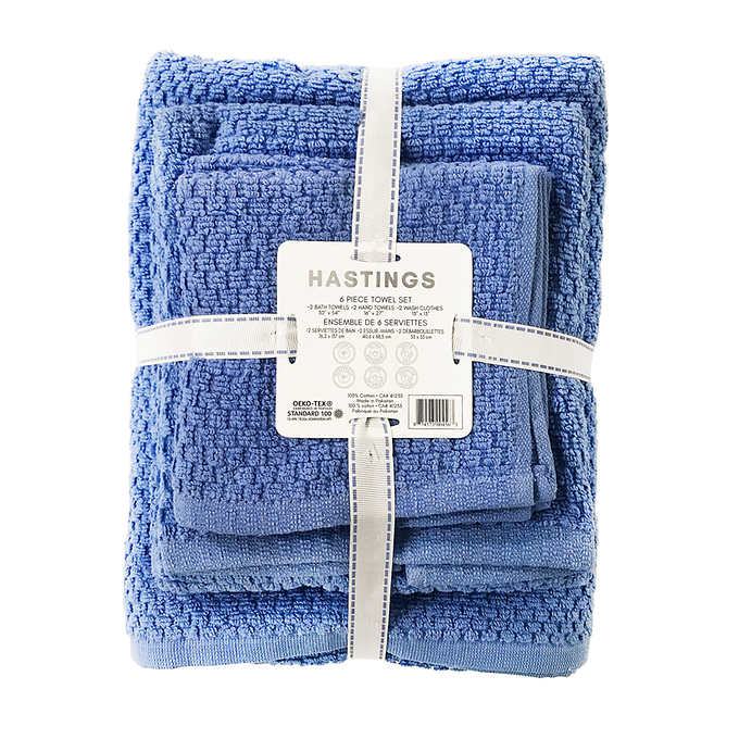 Hastings 6 Piece Towel Set