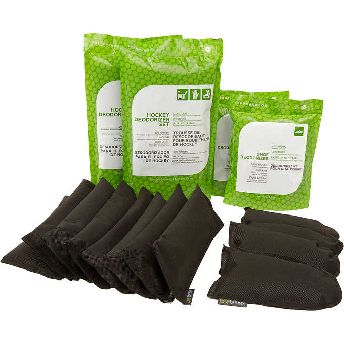 Ever Bamboo Hockey/Sports Deodorizer and Dehumidifier Bundle