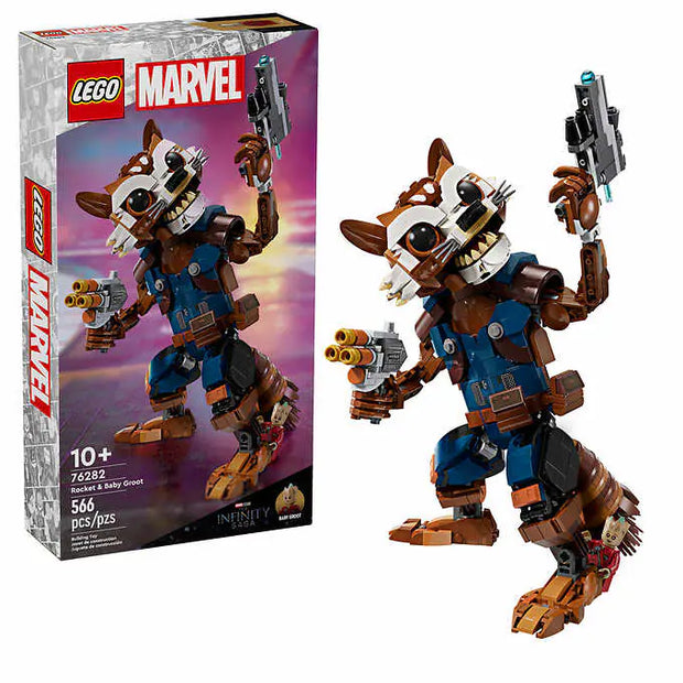 LEGO Marvel Rocket & Baby Groot Minifigure