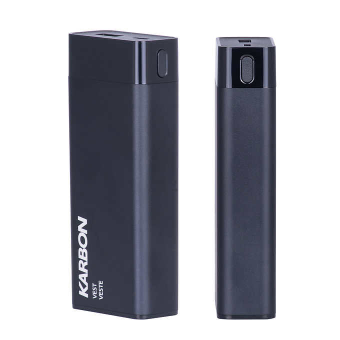 Lithium-Ion Replacement Battery Set for Karbon Heated Vest