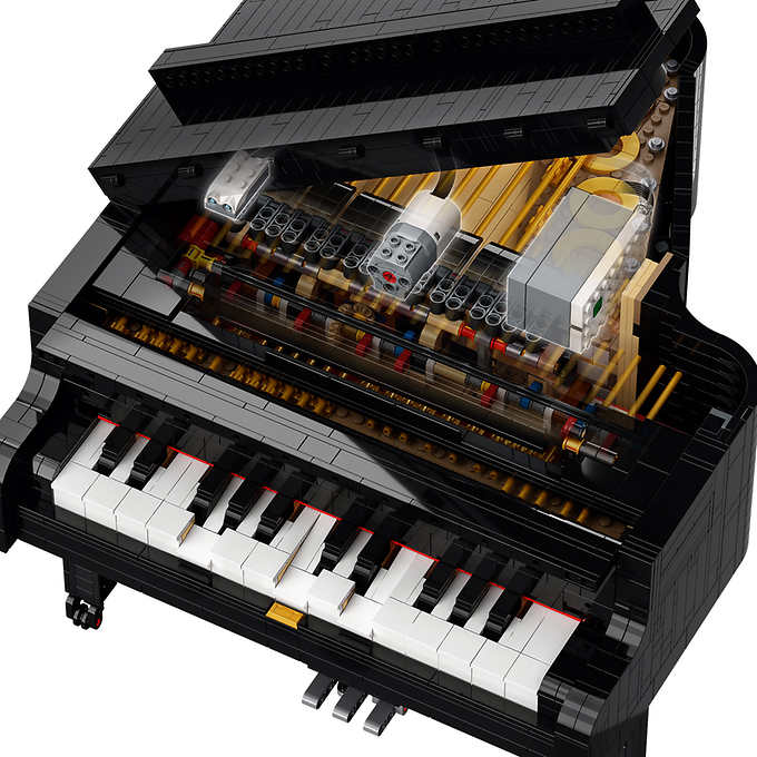 LEGO Ideas Grand Piano – with Bonus LEGO Botanical Collection: Orchid