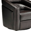 Paul Top-grain Leather Swivel Chair