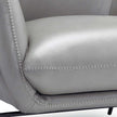 Wave Top-grain Leather Chair