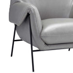 Wave Top-grain Leather Chair