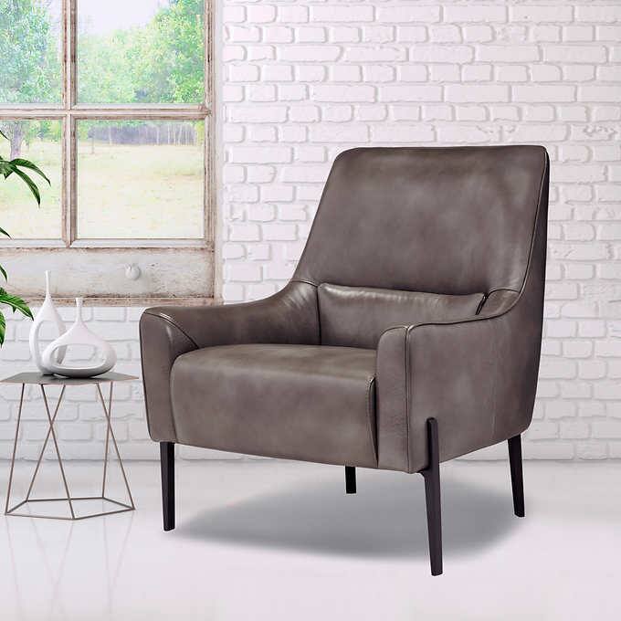 Pino Top-grain Leather Chair