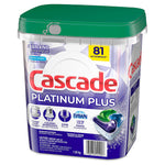 Cascade Platinum Plus ActionPacs, 81-count