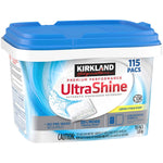 Kirkland Signature Premium Performance Ultra Shine Automatic Dishwasher Detergent 115 Count