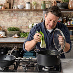 Jamie Oliver Hard Anodized Cookware Set, 9-piece