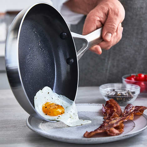 Blue Diamond Triple Steel Skillets, 2-piece