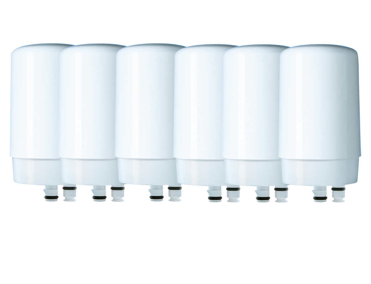 Brita On Tap Faucet Water Filter System Replacement Filters, 6-pack