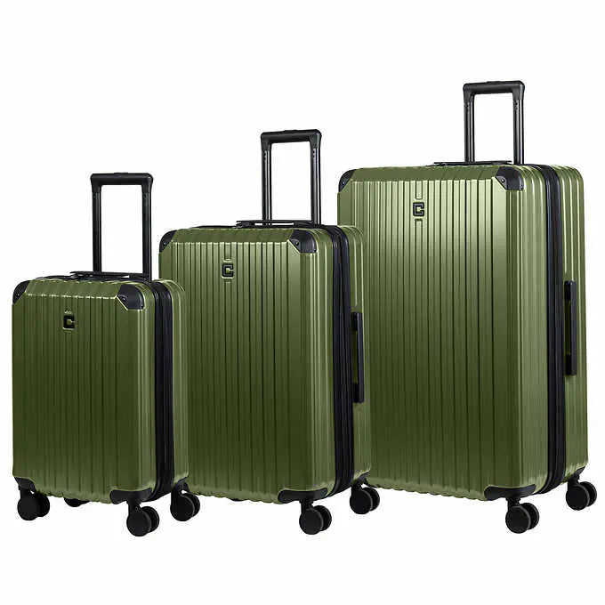 Champs Element Collection 3-Pieces Hardside Luggage Set