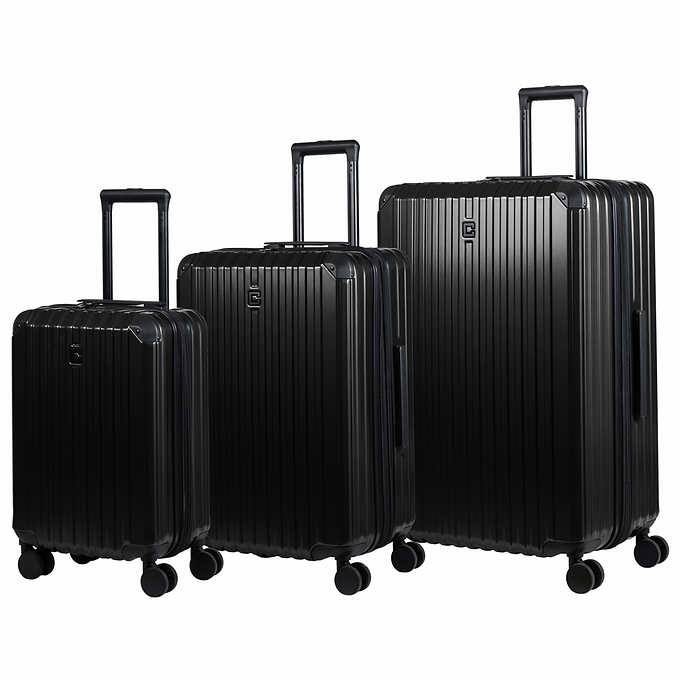 Champs Element Collection 3-Pieces Hardside Luggage Set