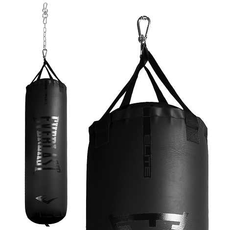 Everlast Heavy Bag, Gloves and Heavy Bag Hanger Kit