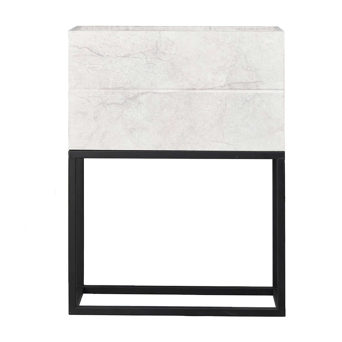 Metal Planter, 21.6” Height