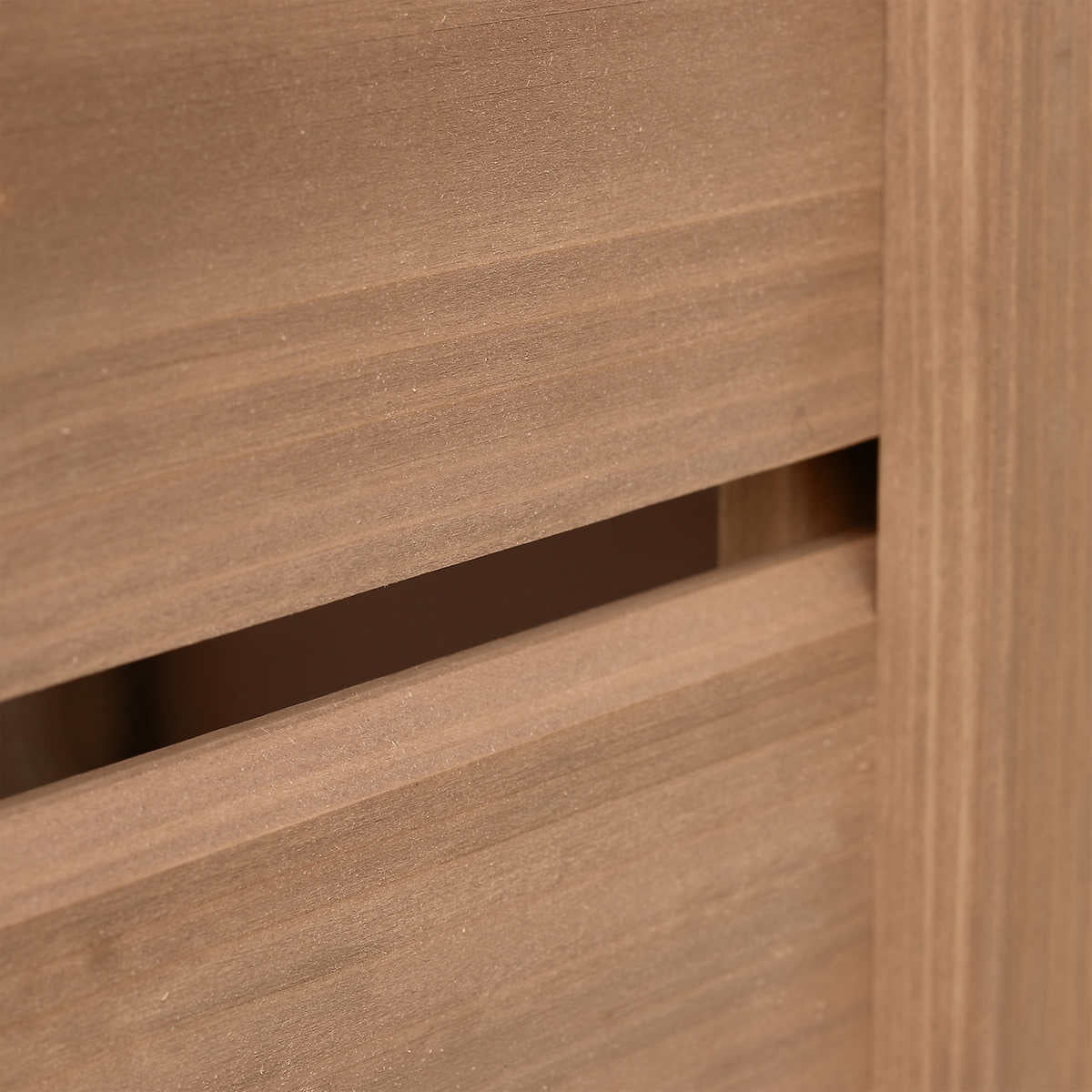 Yardistry 3.7 m (12 ft.) Cedar Privacy Wall for Gazebo