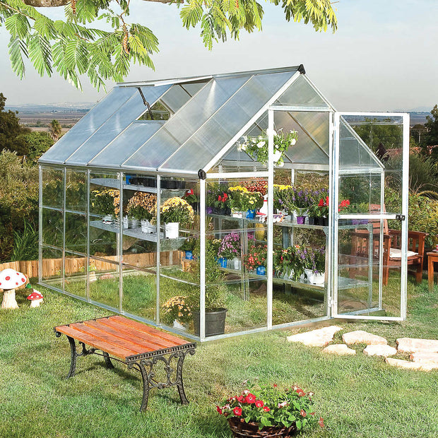 Canopia by Palram Build & Grow 6 ft. x 10 ft. Hybrid Greenhouse