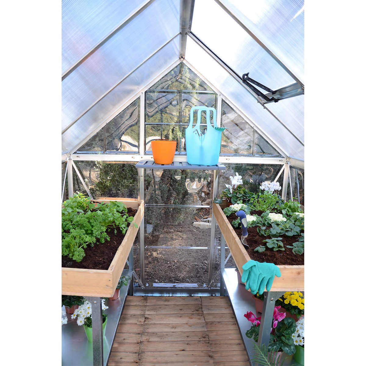 Canopia by Palram Build & Grow 6 ft. x 10 ft. Hybrid Greenhouse
