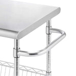 Trinity Stainless Steel Kitchen Cart 60.96cm (24in)