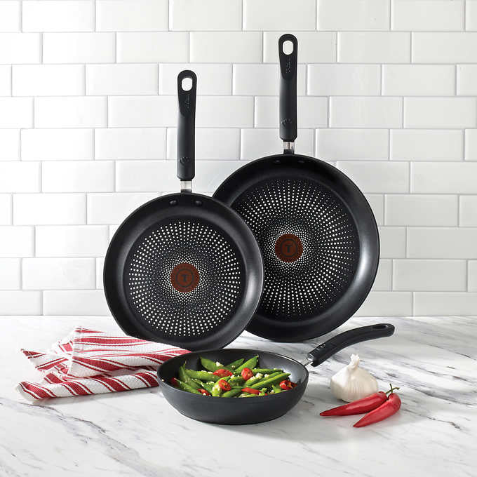 T-fal Skillet Set, 3-piece