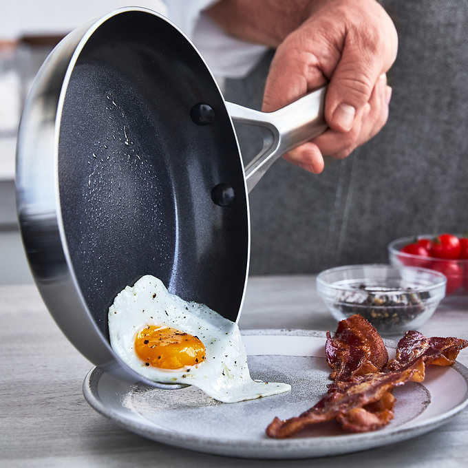 Blue Diamond Triple Steel Skillets, 2-piece