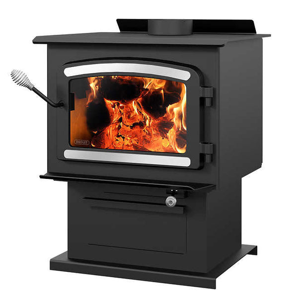 Drolet Heritage Wood Stove with Start-up Kit – EPA Certified