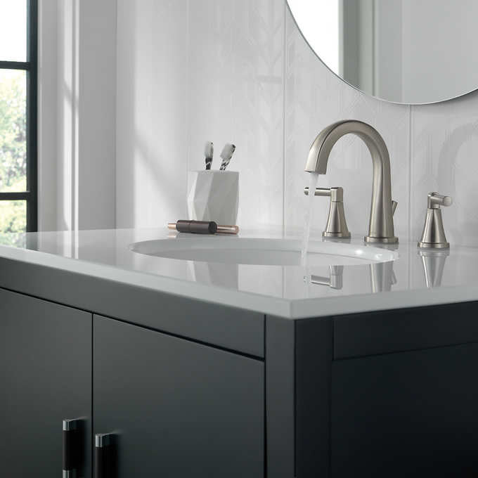 Delta Becker Two Handle Widespread Bathroom Faucet