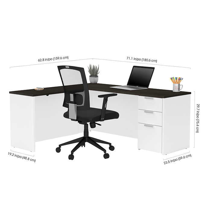 Bestar Pro-Concept Plus L-Shape Desk