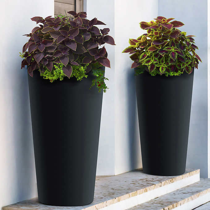 Terrace Tall 76.2 cm (30 in.) Self-Watering Planter, 2-pack