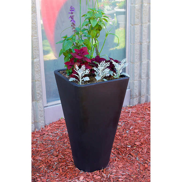 Contour Tall 73.7 cm (29 in.) Self-Watering Planter, 2 pack