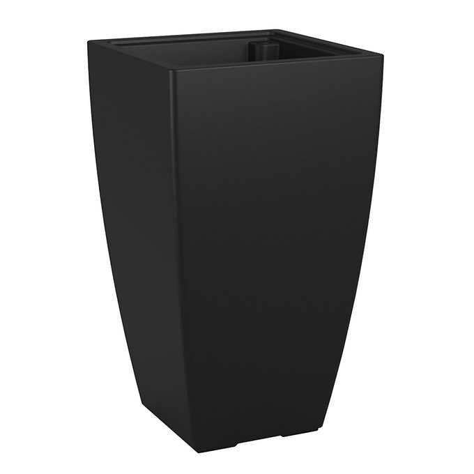 Kobi 26in Tall Planter - Black