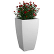 Kobi 26in Tall Planter - White