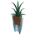 Caprio 26in Tall Self Watering Planter - Black