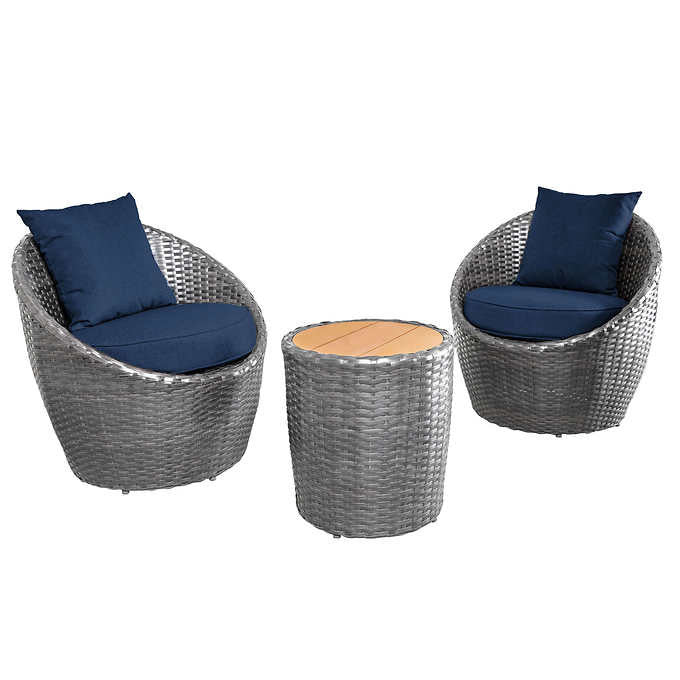 Allspace 3-piece Patio Conversation Set