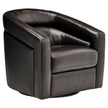 Paul Top-grain Leather Swivel Chair