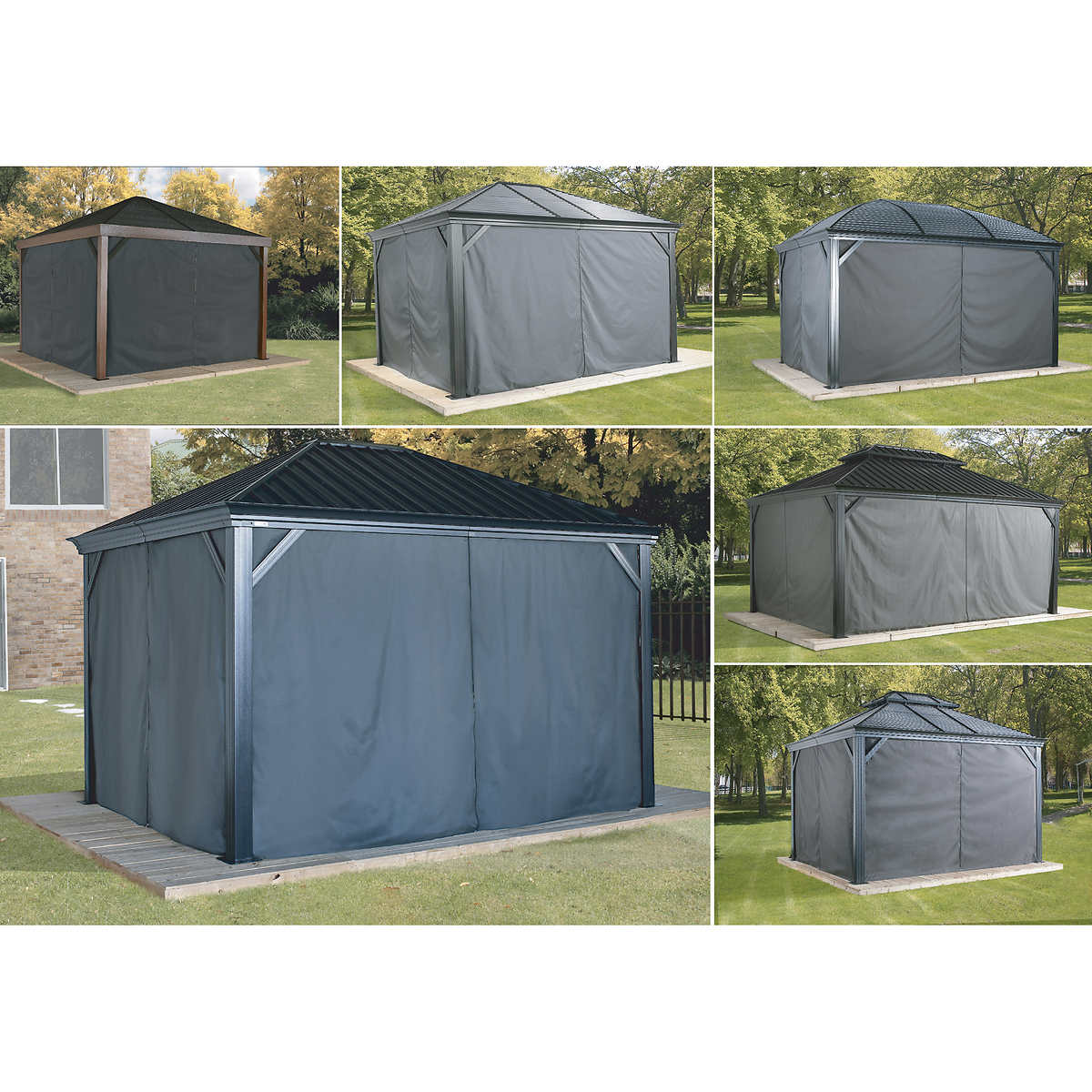 Sojag Gazebo Summer Curtains