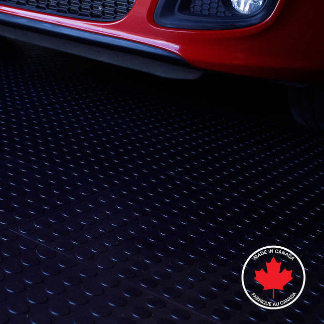 Ultralock Black Solid Garage Tiles
