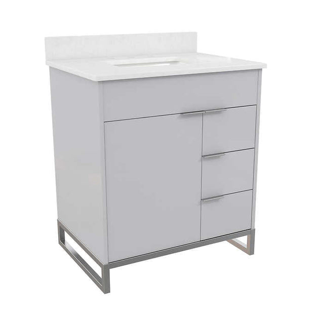 Cosmo Living Leona 30 in. Bathroom Vanity