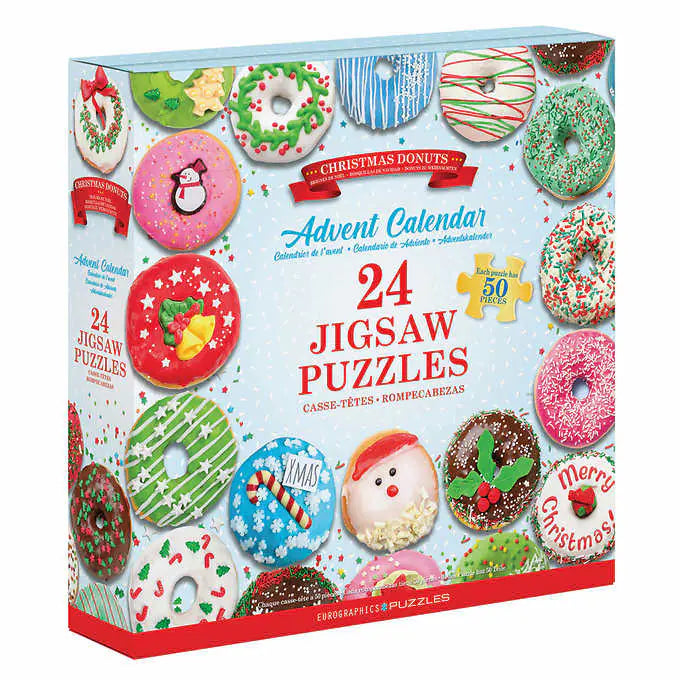 Eurographics Advent Calendar Donuts for Christmas