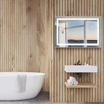 WarmlyYours Audrey Rectangular LED Mirror