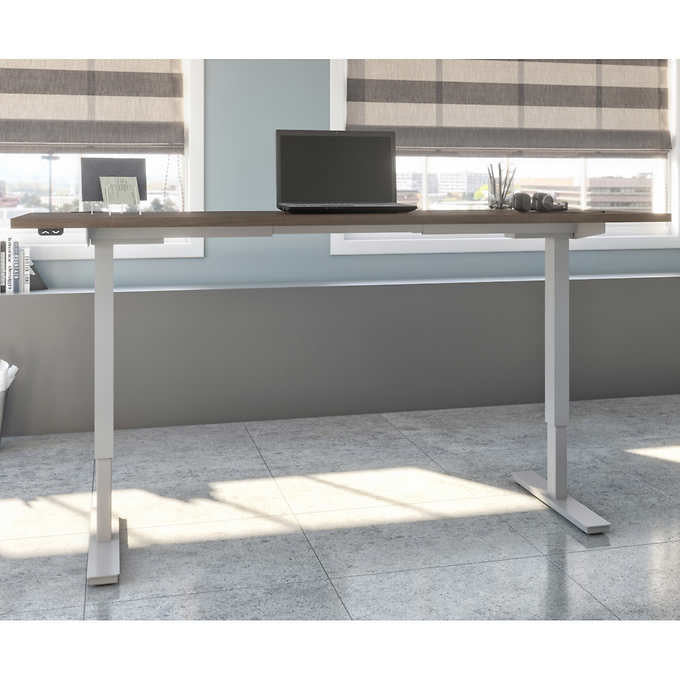 Bestar Upstand 72.39 cm × 182.88 cm (28.5 in. × 72 in.) Height-adjustable Desk