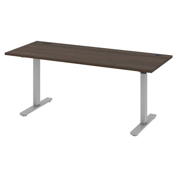 Bestar Upstand 72.39 cm × 182.88 cm (28.5 in. × 72 in.) Height-adjustable Desk
