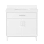 OVE Decors Jonah 36 in. Vanity with White Quartz Top