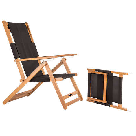 Patioflare Portable Lounge Chair with Leg Rest