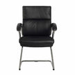 TygerClaw Mid Back Guest Office Chair, Black